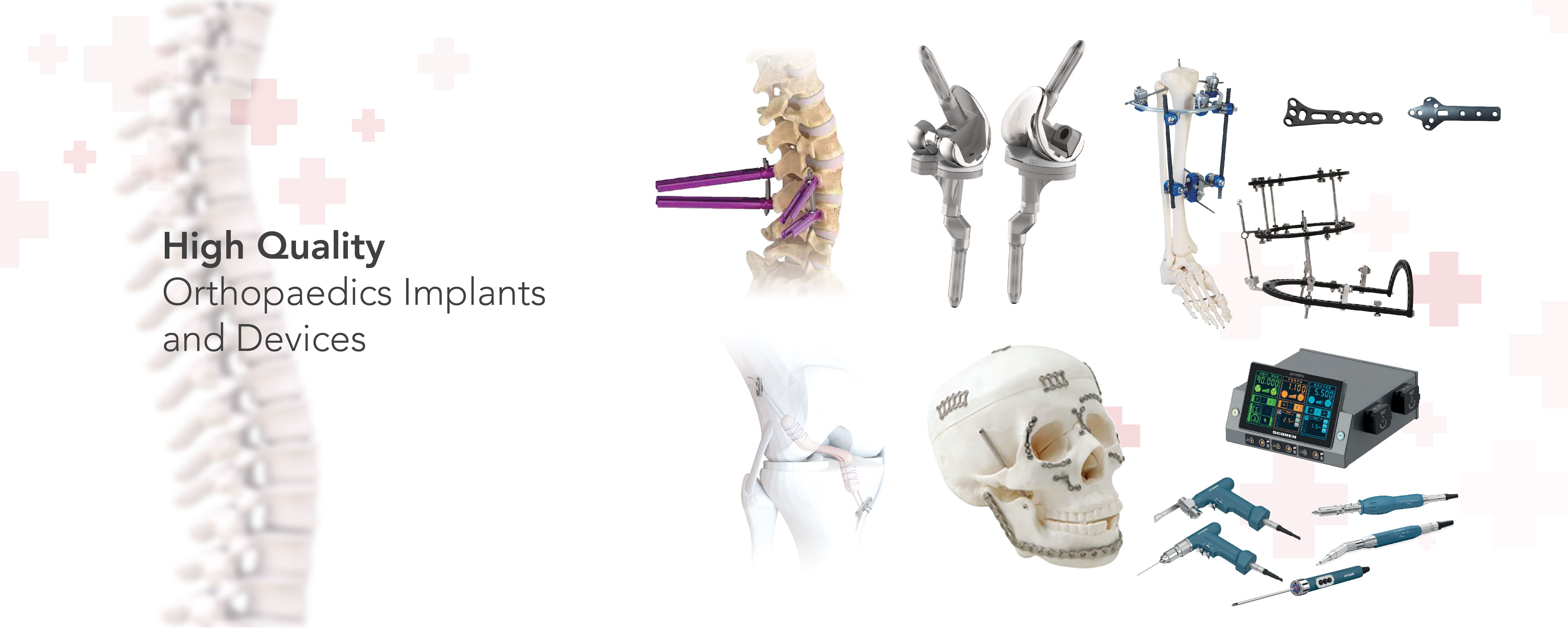 High quality orthopaedic implants and devices. We sell only high quality orthopedic products.